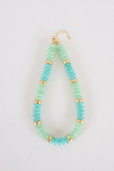 Calloway Beaded Necklace Mint