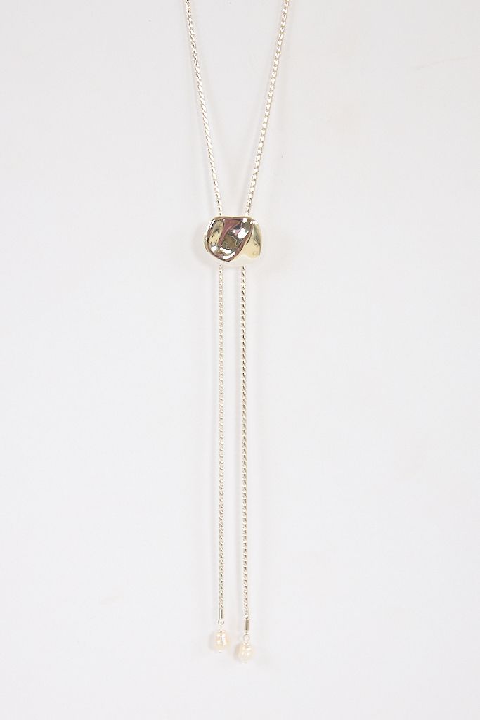 Liquid Luxe Bolo Tie Necklace