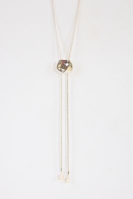 Liquid Luxe Bolo Tie Necklace