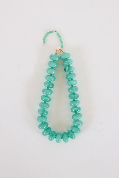 Bailey Beaded Necklace Turqoise