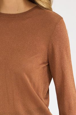 Atlas Knit Metallic Sweater