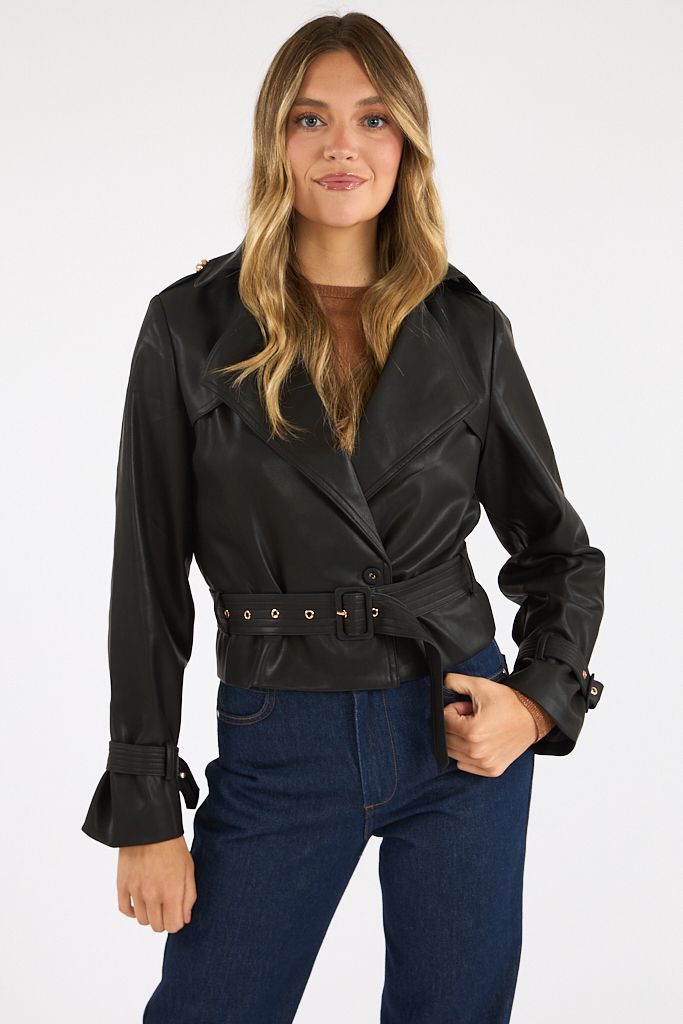 Vida Trench Jacket, Karina Grimaldi, e.Allen