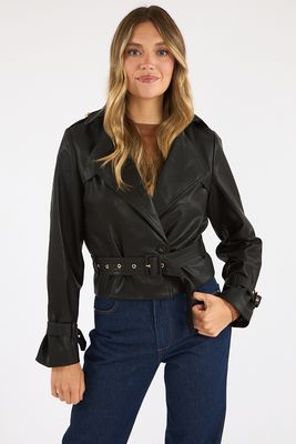 Vida Trench Jacket, Karina Grimaldi, e.Allen
