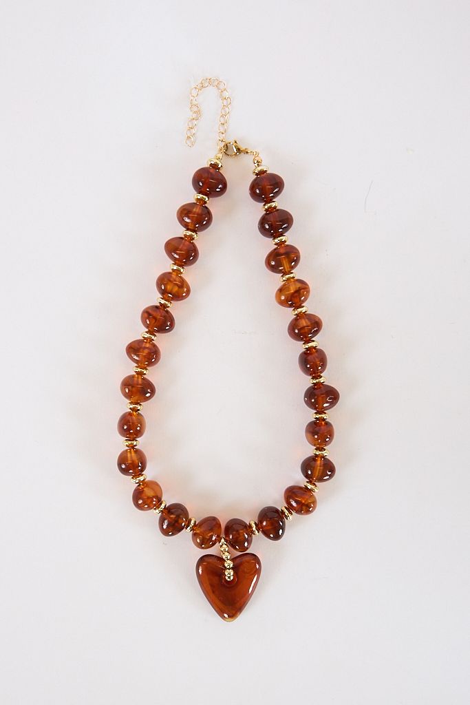 Athens Tortoise Beaded Necklace