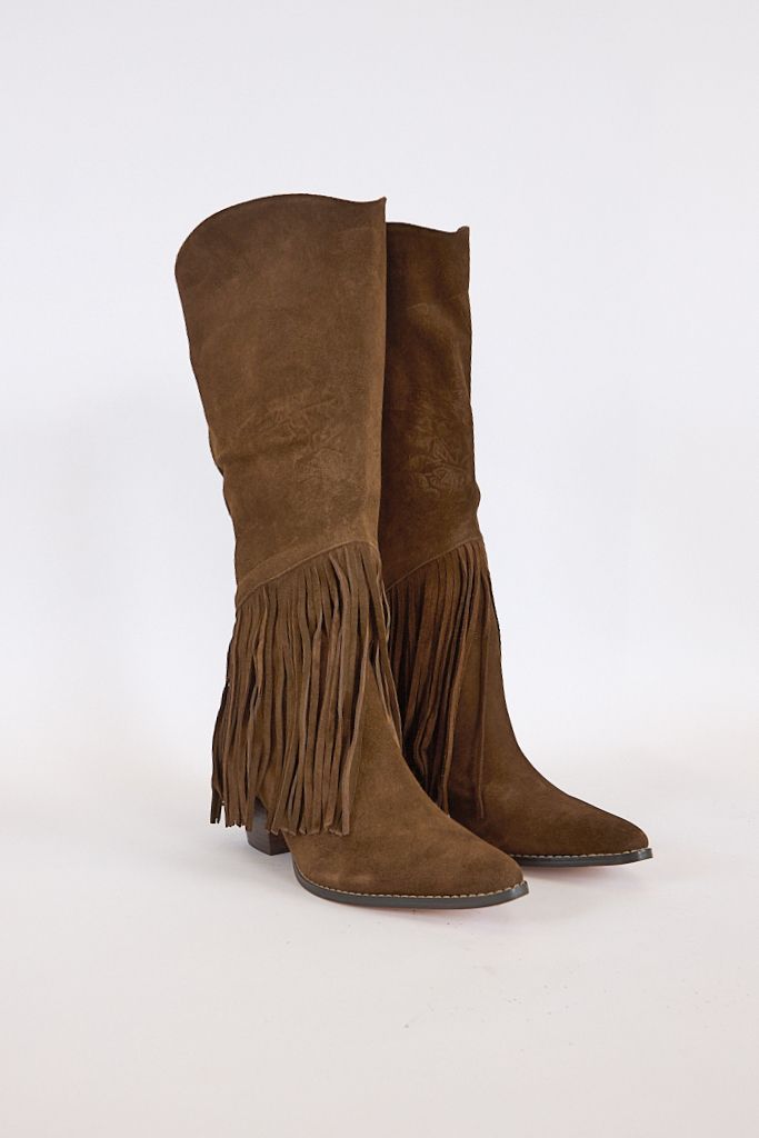 Tatum Chocolate Suede