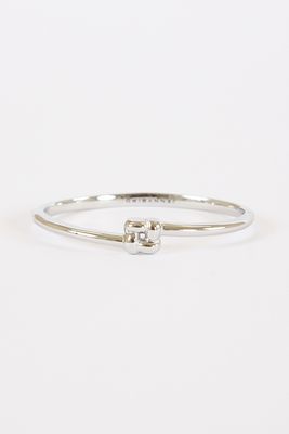 Slim Woven Square Bangle