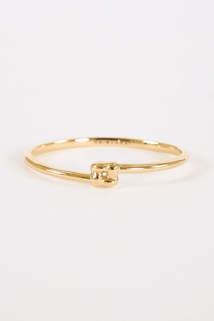 Slim Woven Square Bangle
