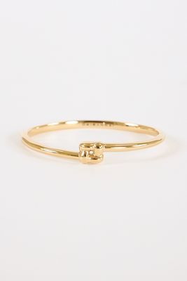 Slim Woven Square Bangle
