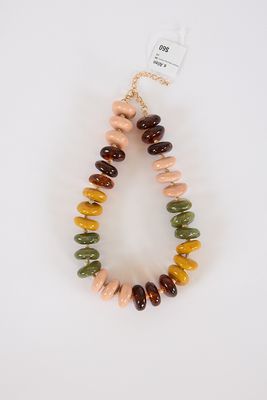 Delray Beaded Necklace Warm Mix