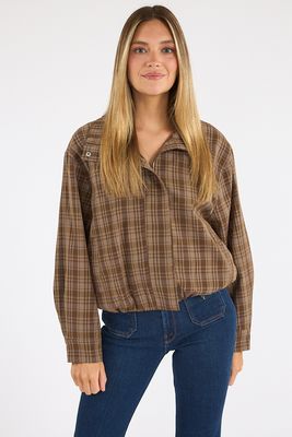 Cooper Funnel Collar Bomber Jacket, e.Allen, Astr