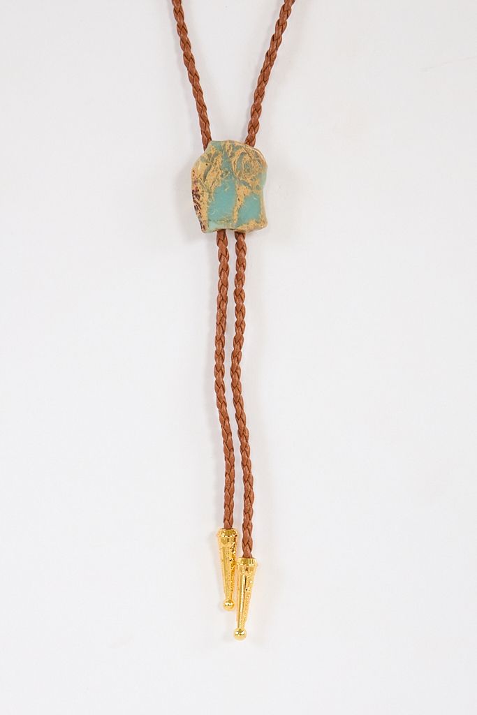 Gemstone Bolo Aqua Terra