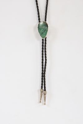Gemstone Bolo Emerald
