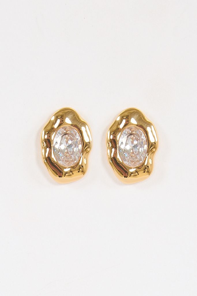 Molten Studs Gold