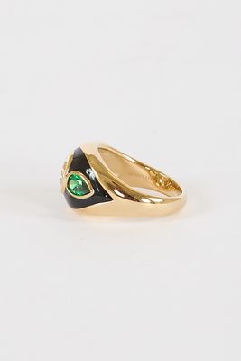 Luna Nera Cocktail Ring