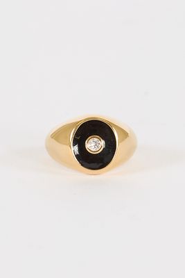 Luna Nera Pinky Ring