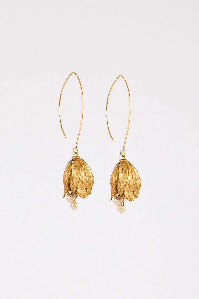 Tulip Hook Earring