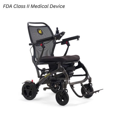 GOLDEN Cricket Folding Power Wheelchair (GP302A-STD- CAR-BLK)
