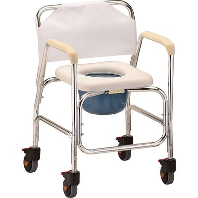 NOVA Shower Chair And Commode With Wheels (8800)