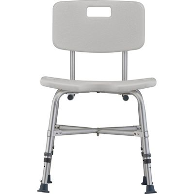 NOVA Heavy Duty Bath Seat with Back and U-Shaped Cutout (9061)