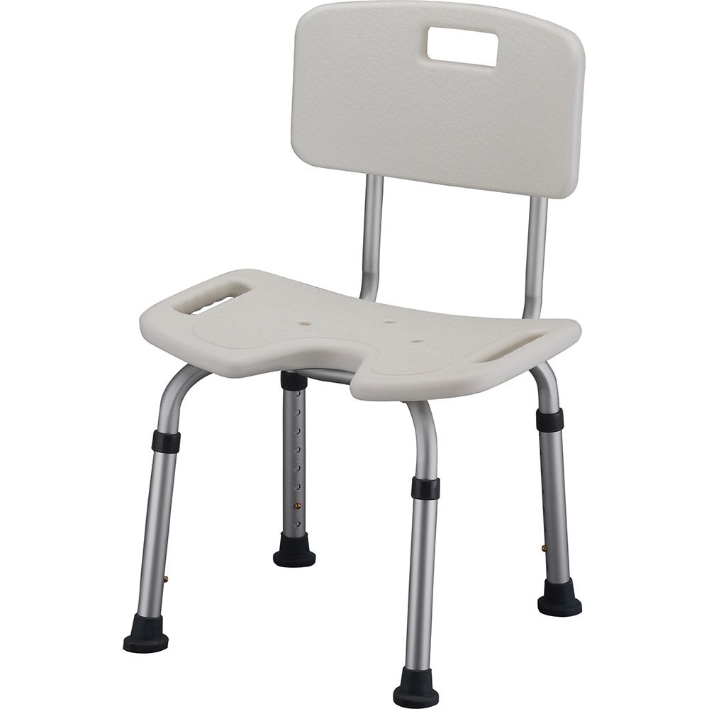 NOVA Bath Seat With Back- Hygenic U-Shape Seat (9060)