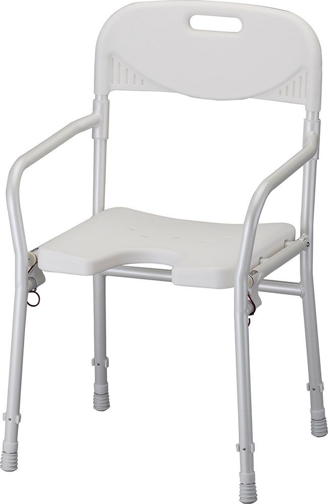 NOVA Shower Chair- Foldable With Arms (9400)