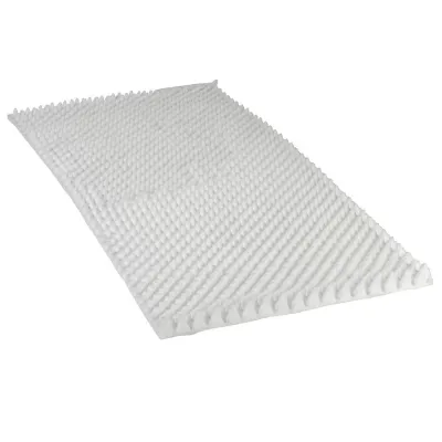SLP: 4" Convoluted (Eggcrate) mattress, hospital bed size