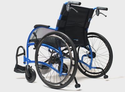 STRONGBACK Comfort 24+AB Wheelchair with 18" or 20" Seat, 24" Rear Wheels, Attendant Brakes