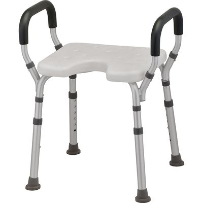 NOVA® Bath Seat with Arms &amp; U-Shaped Cutout (9039)