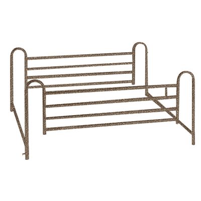 Drive Standard Telescoping Full-Length Side Rail, Brown-Vein Finish (15001ABV), Fits bed model 15005LP