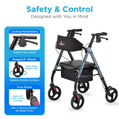 Nova Star 8 WB Rollator (4258)