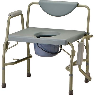 NOVA Heavy Duty Drop - Arm Commode (8583)