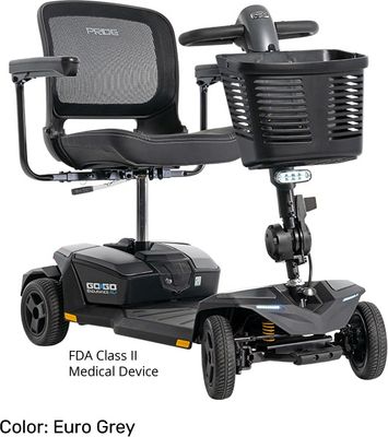 PRIDE® Go Go Endurance AL+ 4-Wheel Scooter (SC54ALX)