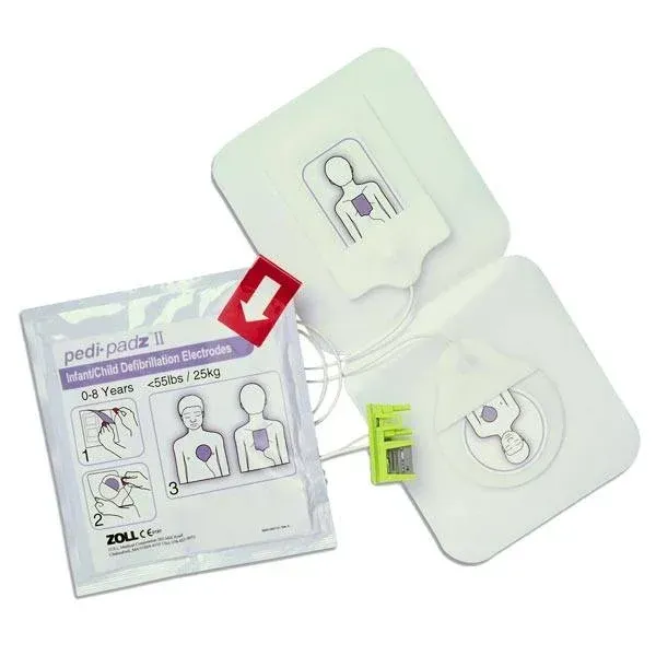ZOLL AED Plus Pedi-Padz II Paediatric Pads