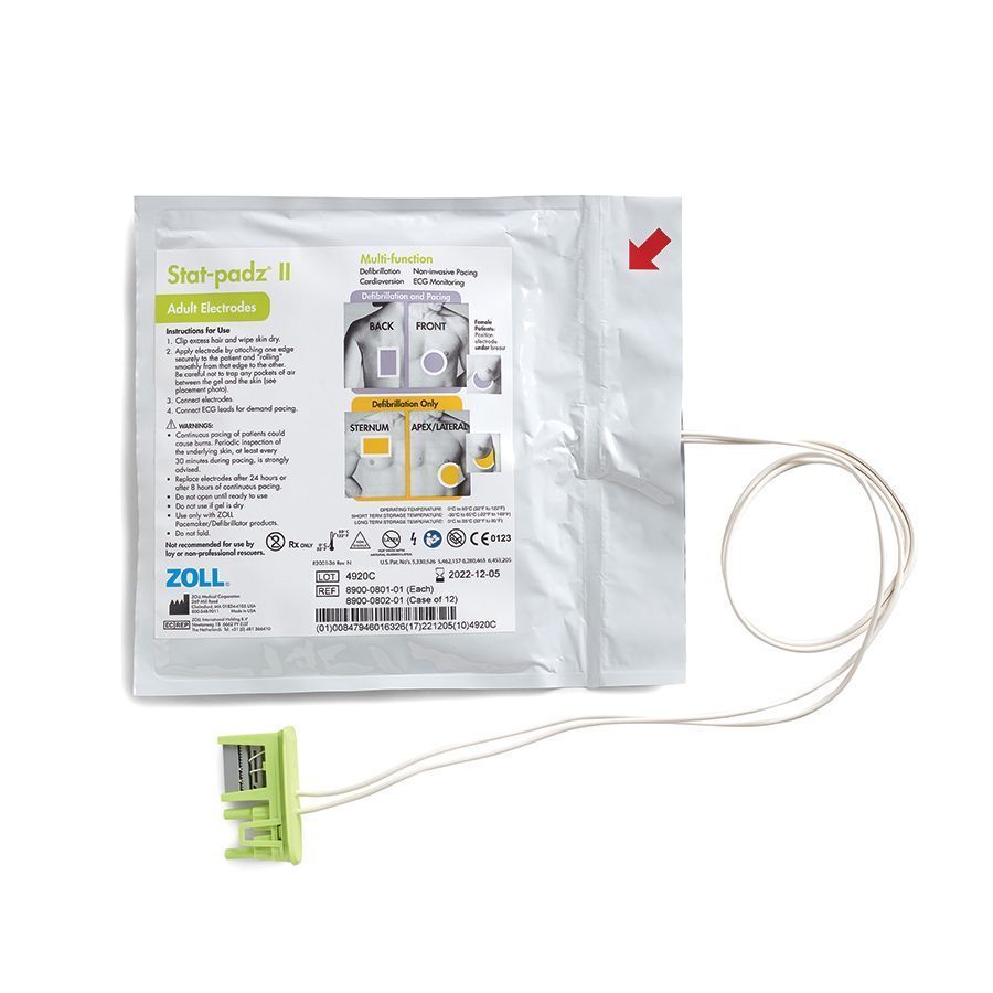 Zoll Stat-Padz II Adult Electrodes *SHORT EXPIRY* Zoll Stat-Padz II Adult Electrodes *SHORT EXPIRY*