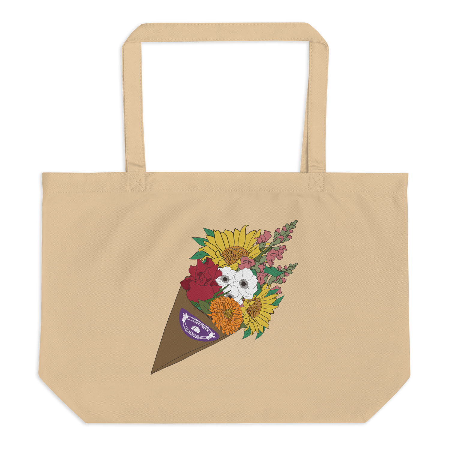 Big Organic Tote Bag