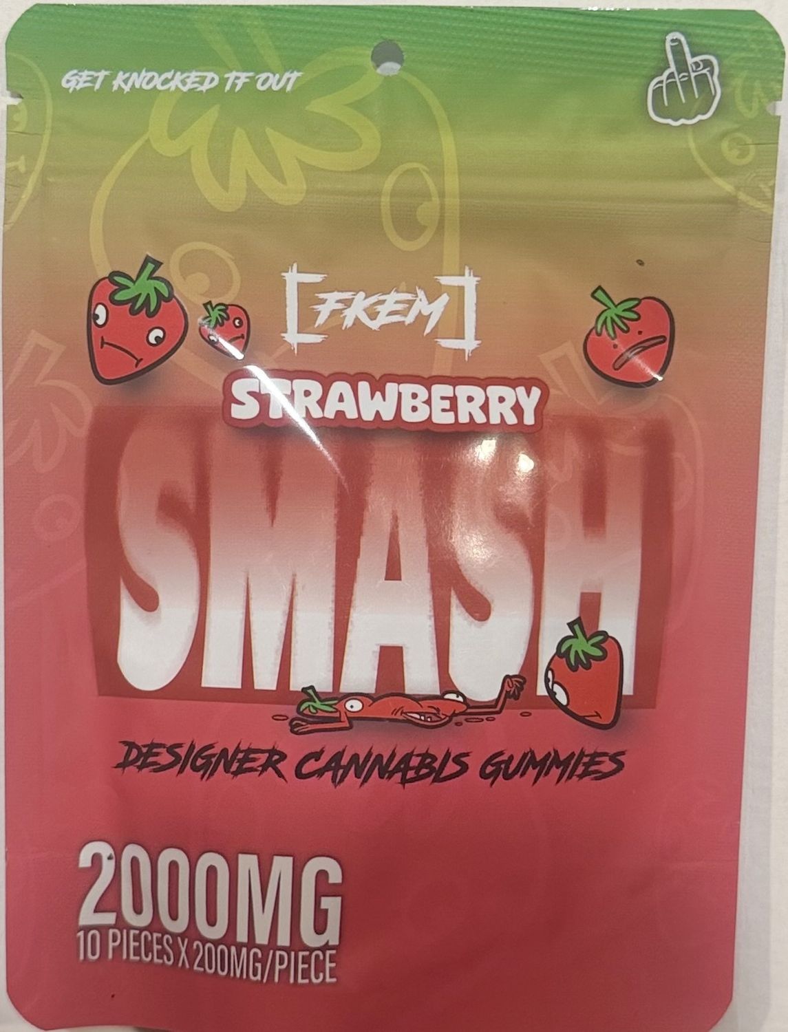 Fkem 2000mg gummies(strawberry )