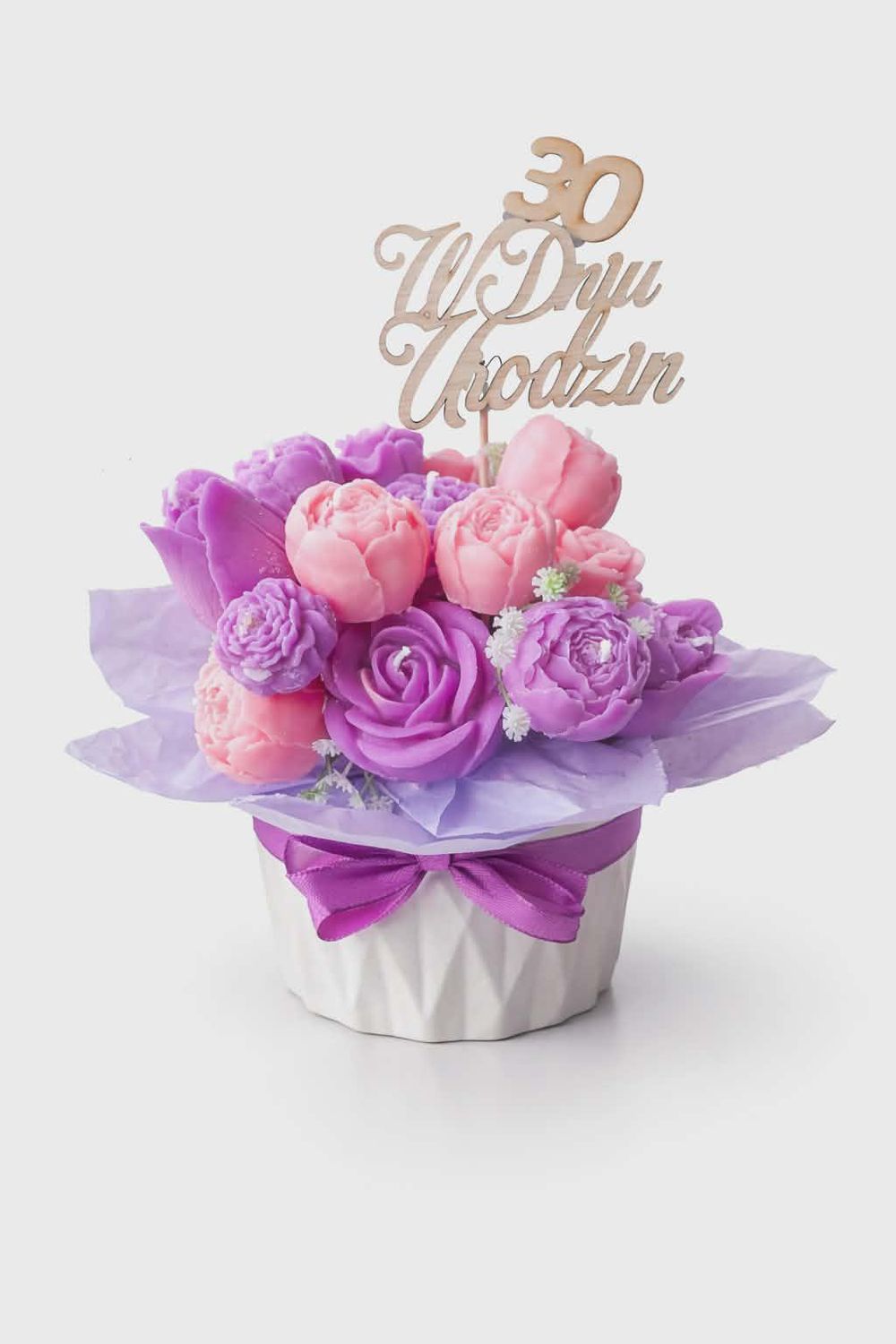 BUKIET Z WOSKU SOJOWEGO