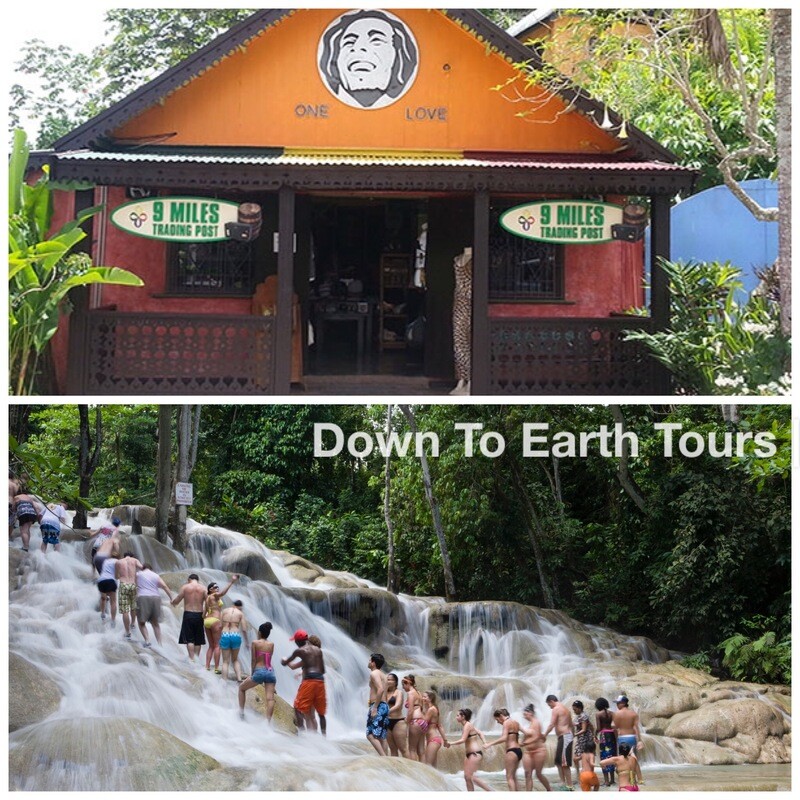 Combo Tour Dunn's River and Bob Marley (Nine Miles)
