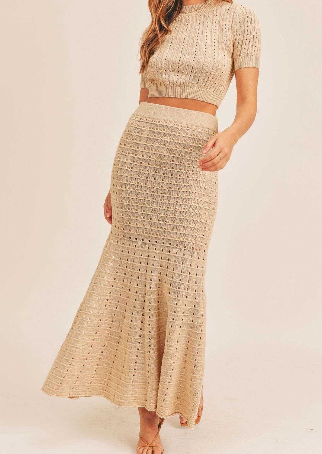 Camilla Midi Knit Skirt