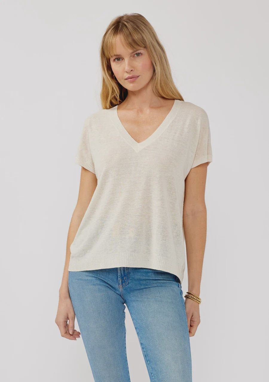 Norma Linen Tee Cotton 100%