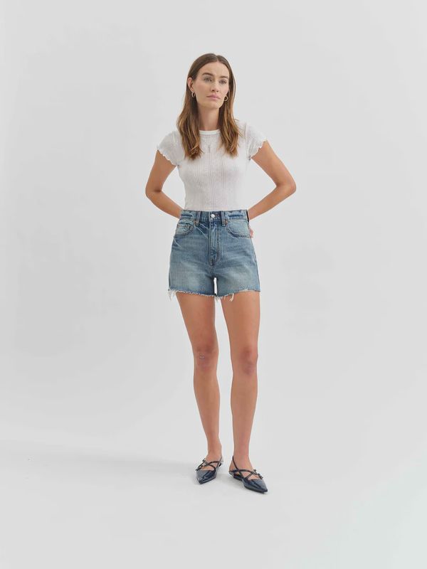 Daze Denim Short The Knockout in Thrill Vintage