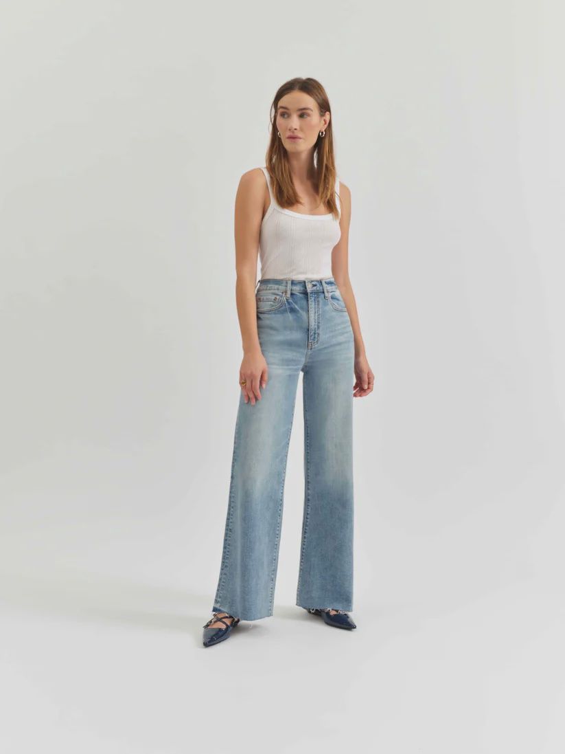 Daze Denim Wide Leg Far Out Fools Gold