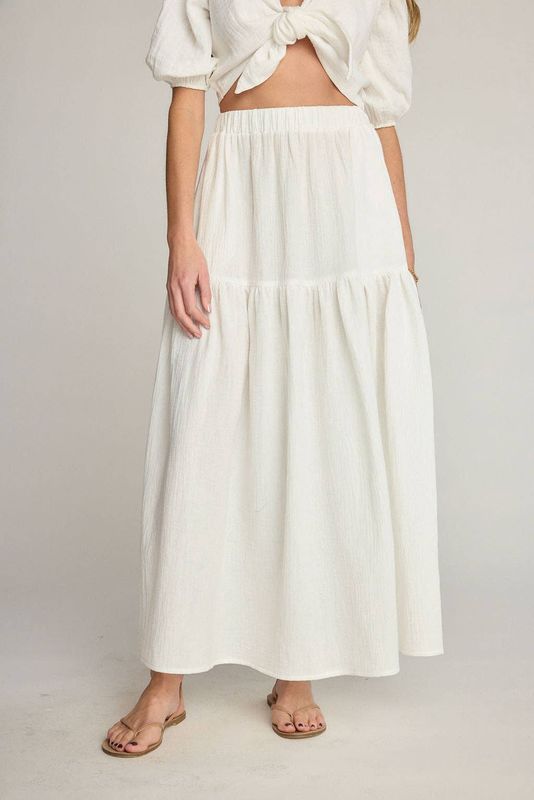 Cleo Skirt - Ivory