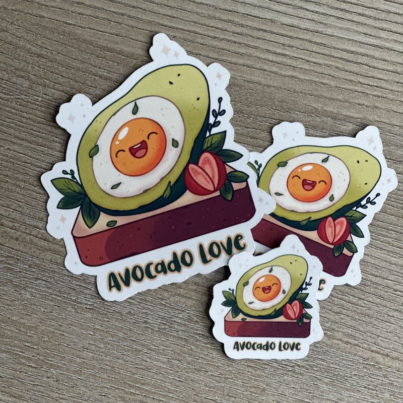 Avocado Love Sticker