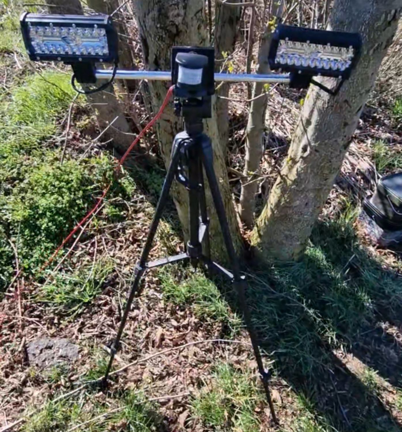 Doświetlenie łowiska Lampa