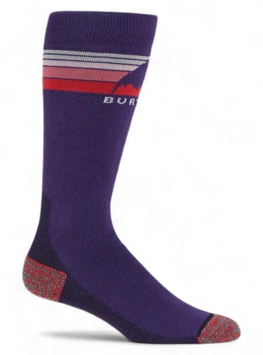 W Emblem MWT Sock, Attribute: Prism Violet, Size: M/L