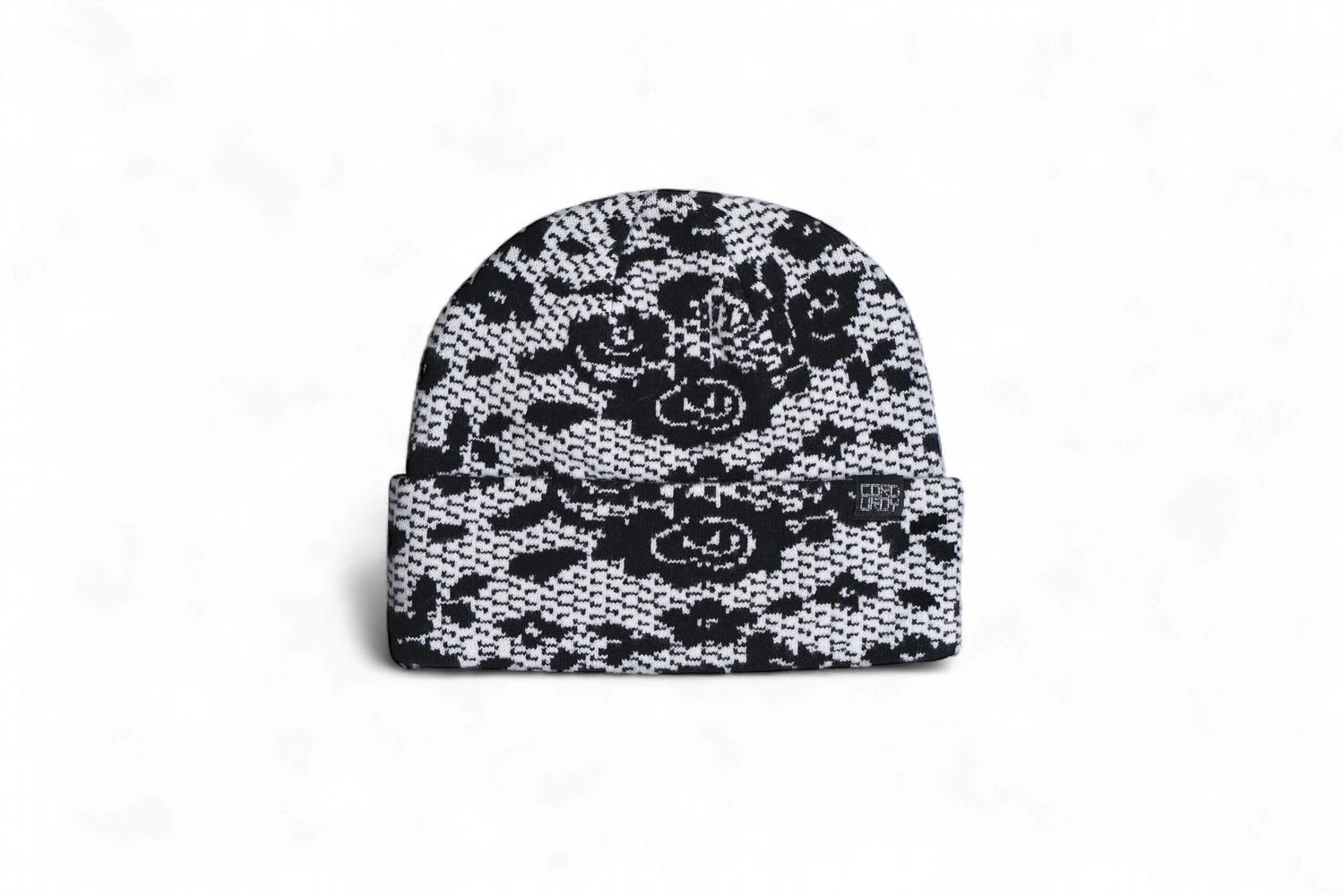 Lace Beanie White