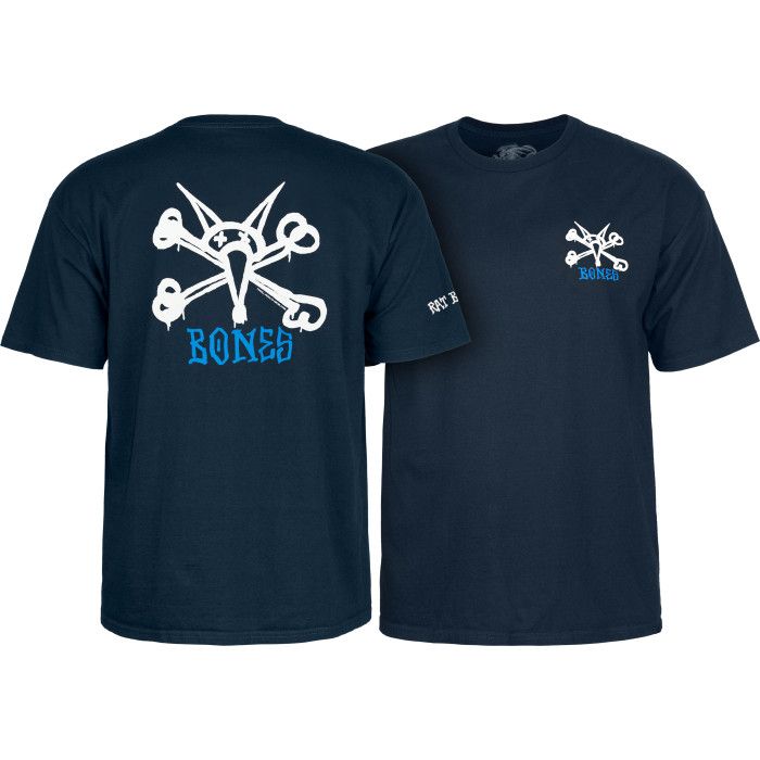 Rat Bones Navy T-shirt