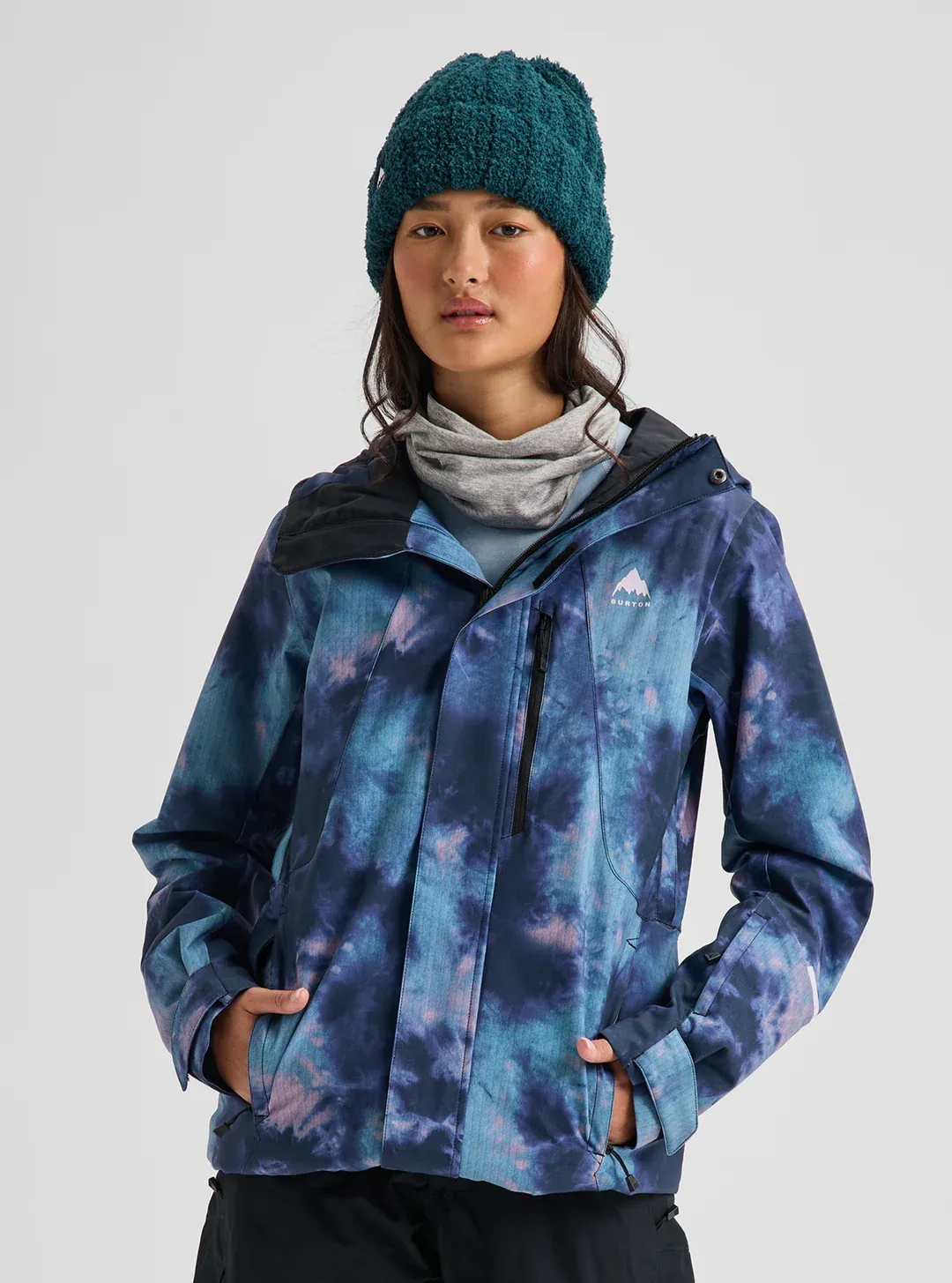 W Reserve Strch Ins Jkt Crystal Dye