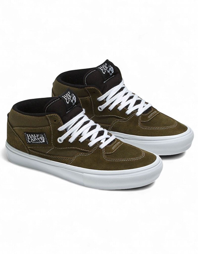 Skate Half Cab Olive Brown